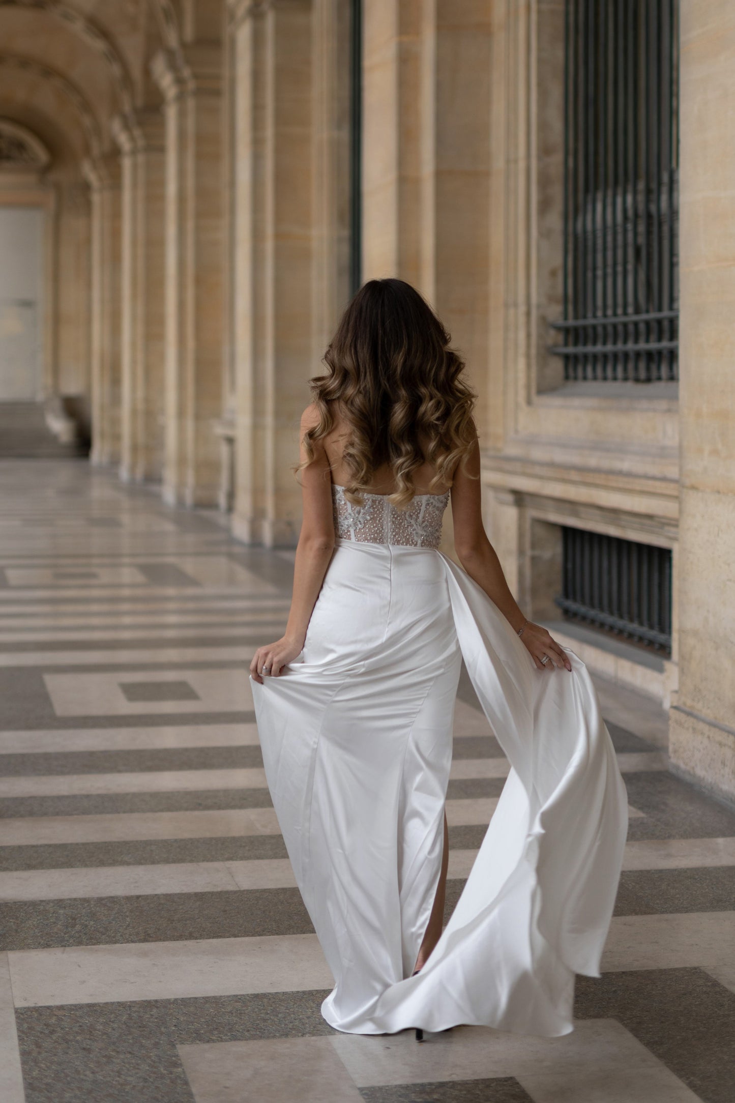 White dress