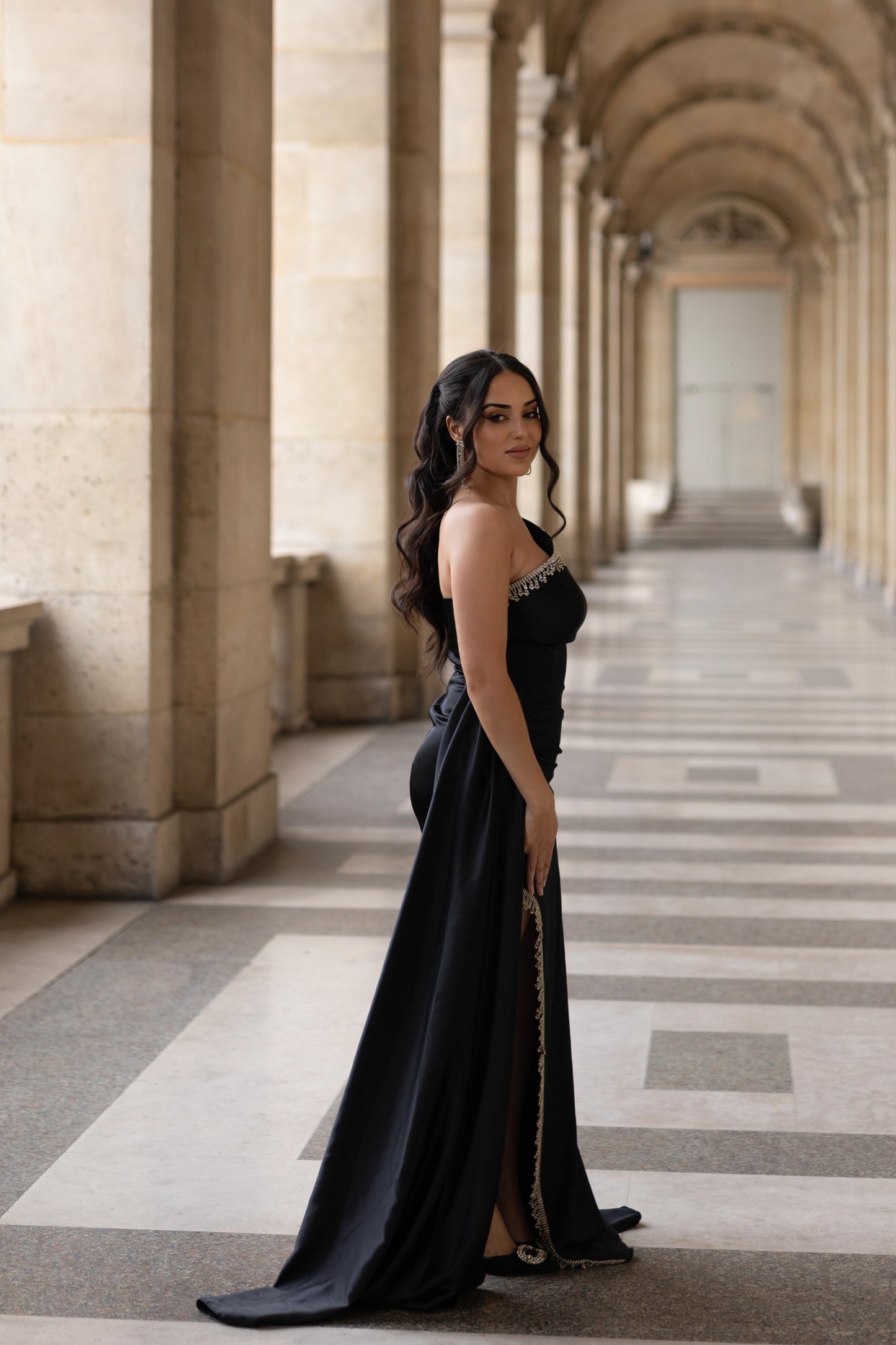 BLACK & SILVER DRESS